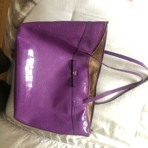Kate spade purple tote